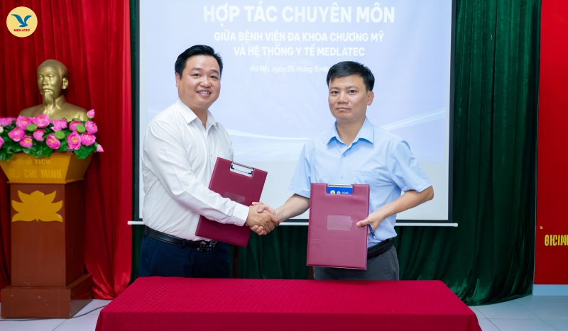 Hệ thống Y tế MEDLATEC và Bệnh viện Đa khoa Chương Mỹ chính thức ký kết hợp tác