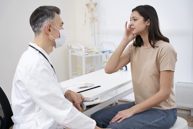 Bệnh nhân viêm da thần kinh cần thăm khám sớm để điều trị đúng phác đồ