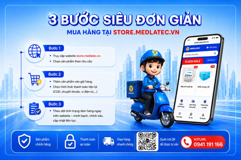 Store.medlatec.vn mua sắm dễ dàng, tiện lợi.