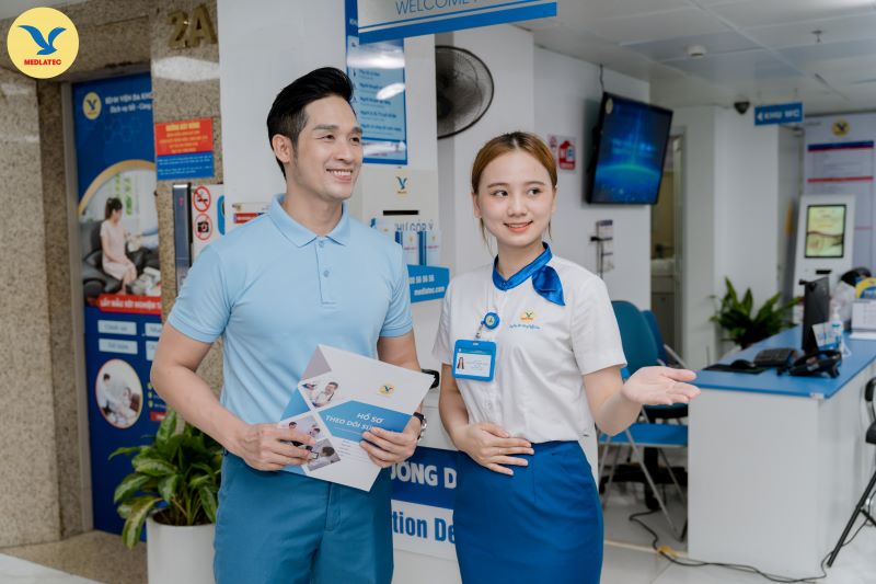 Khách hàng có thể hưởng quyền lợi chi trả theo bảo hiểm y tế tại MEDLATEC
