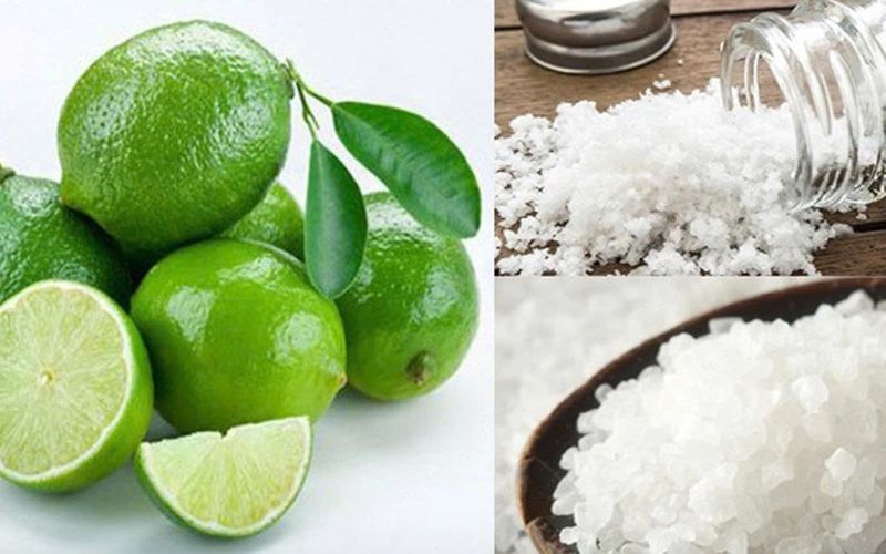 Bài thuốc dân gian trị hôi miệng từ muối biển và chanh