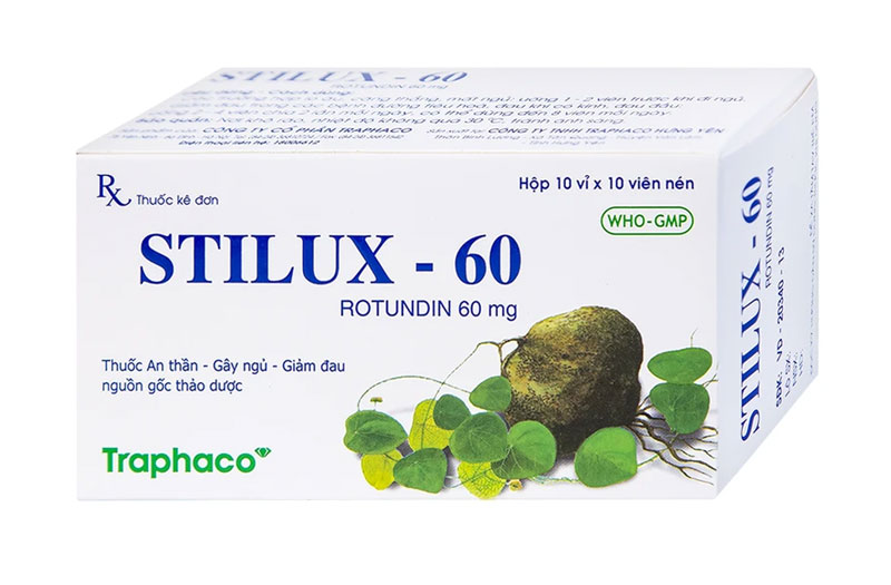 Thuốc Stilux bào chế theo dạng viên nén 60mg