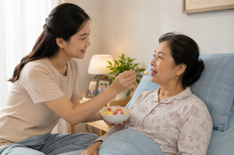 Người bệnh có thể muốn ăn uống, trò chuyện hoặc gặp người thân trong giai đoạn hồi quang phản chiếu. 