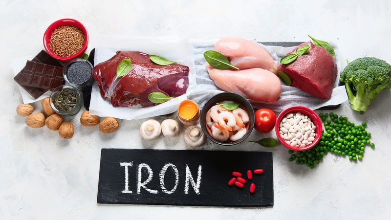 Sắt heme Iron trong các thực phẩm từ động vật là danh sách trả lời cho câu hỏi thiếu sắt ăn gì 