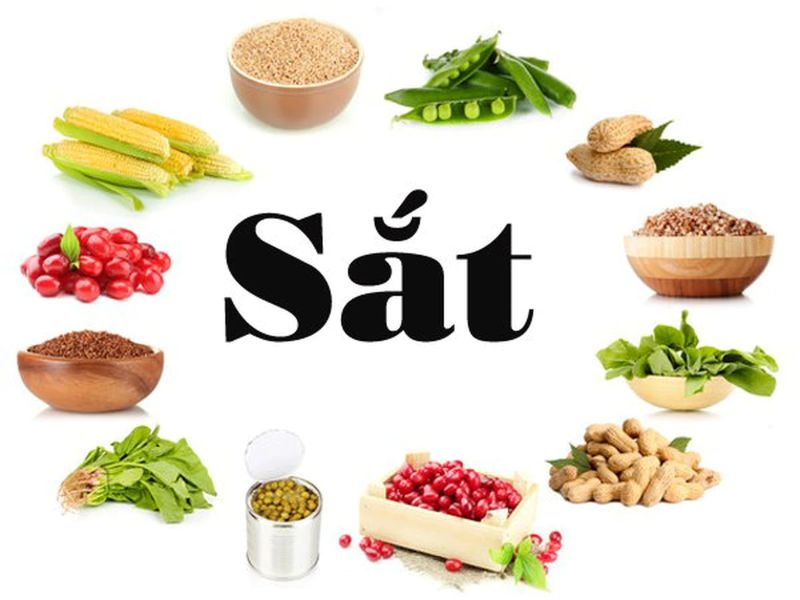 Sắt Non -heme iron tìm thấy nhiều trong thực phẩm từ thực vật