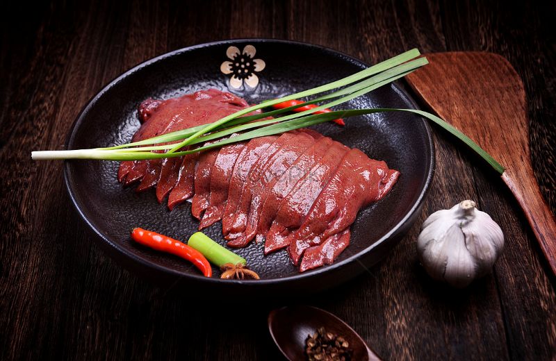 Gan lợn chứa nhiều sắt 