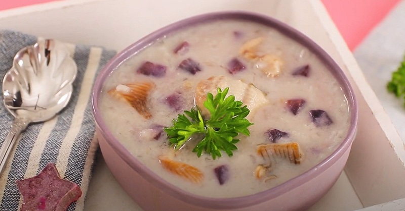 Cháo lươn là món ăn dặm bổ dưỡng đối với trẻ nhỏ