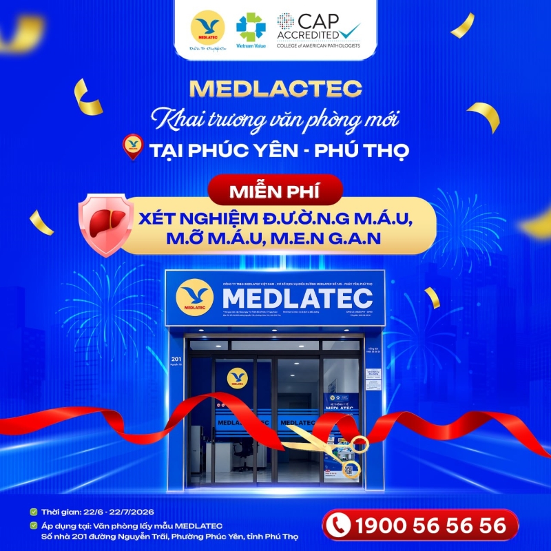 Hệ thống Y tế MEDLATEC chính thức chào đón thành viên mới 