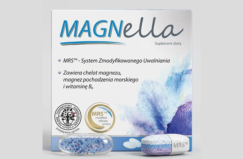 Magnella giúp bổ sung magie và vitamin B6