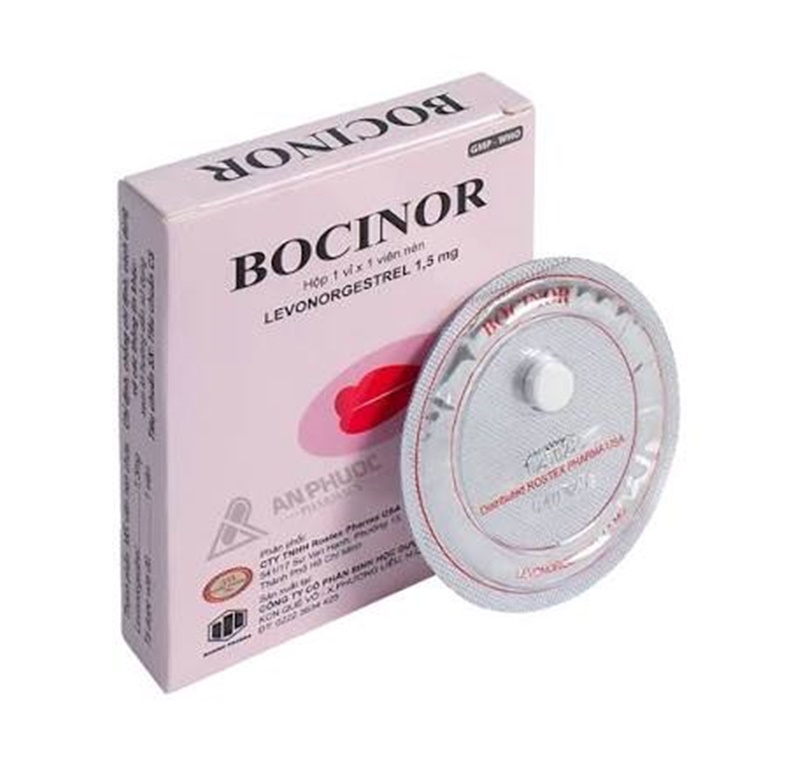 1 hộp thuốc Bocinor sẽ có 1 vỉ thuốc và bên trong vỉ thuốc sẽ chỉ có 1 viên thuốc duy nhất