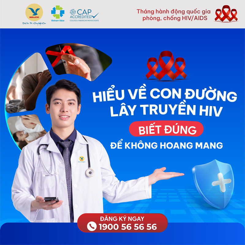 Hiểu về các con đường lây truyền HIV để có cách phòng ngừa hiệu quả