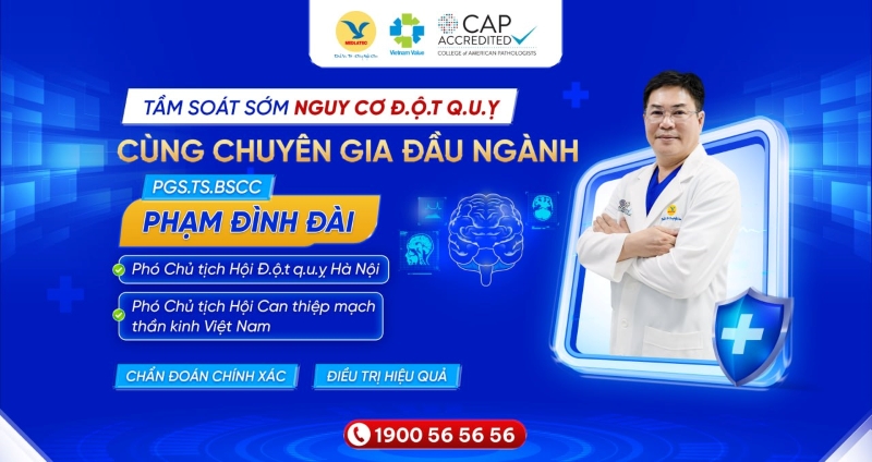 An tâm thực hiện tầm soát nguy cơ đột quỵ tại Hệ thống Y tế MEDLATEC