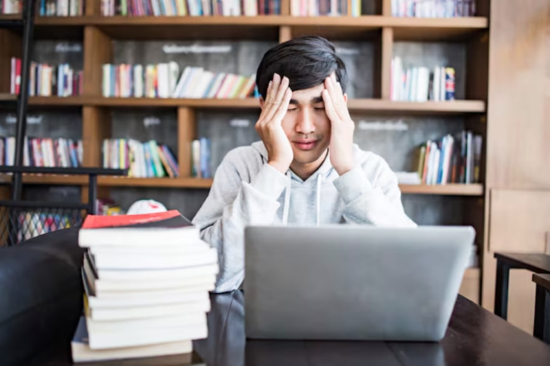 Áp lực trong học tập và công việc là một trong những nguyên nhân dẫn đến tình trạng khủng hoảng hiện sinh