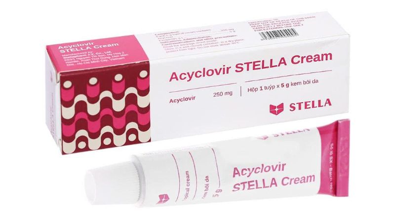 Thuốc Acyclovir kem bôi ngoài da