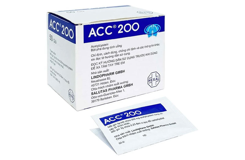 Người bệnh cần tìm hiểu kỹ ACC 200 là thuốc gì và đọc kỹ hướng dẫn trước khi sử dụng