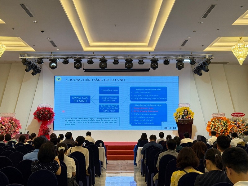 TS.BS Trịnh Thị Quế cập nhật xu hướng mở rộng sàng lọc sơ sinh, góp phần đưa những tiến bộ của y học xét nghiệm vào thực tiễn