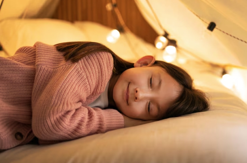 Giấc ngủ đầy đủ giúp trẻ phát triển chiều cao, trí não và tăng cường sức đề kháng hiệu quả