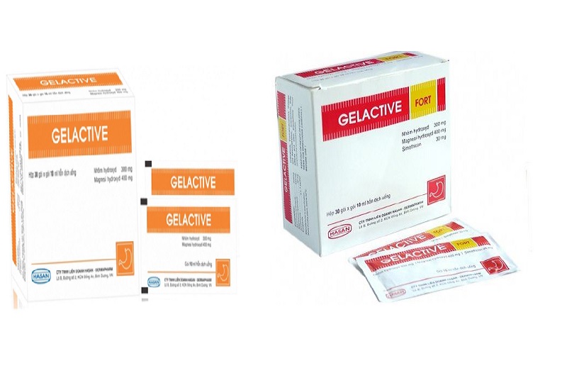 2 dạng Gelactive đang có mặt trên thị trường