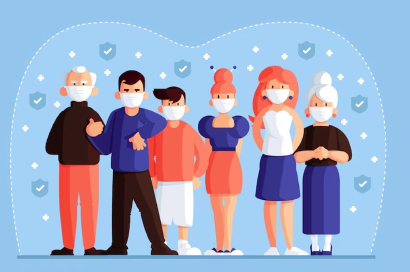 Người thực hiện cách ly thuộc bất kỳ đối tượng nào đều cần đeo khẩu trang trong suốt quá trình cách ly 