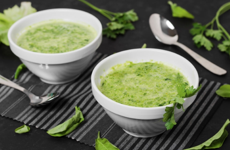 Sự kết hợp giữa thịt bò và rau ngót mang lại hàm lượng dinh dưỡng cao