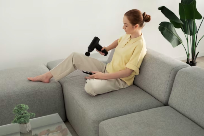 Sử dụng máy massage tại nhà để hạn chế tình trạng chuột rút