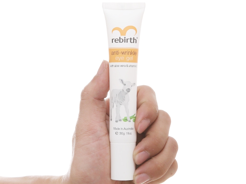 Rebirth Anti-Wrinkle Eye Gel là một trong những loại kem trị bọng mắt phổ biến