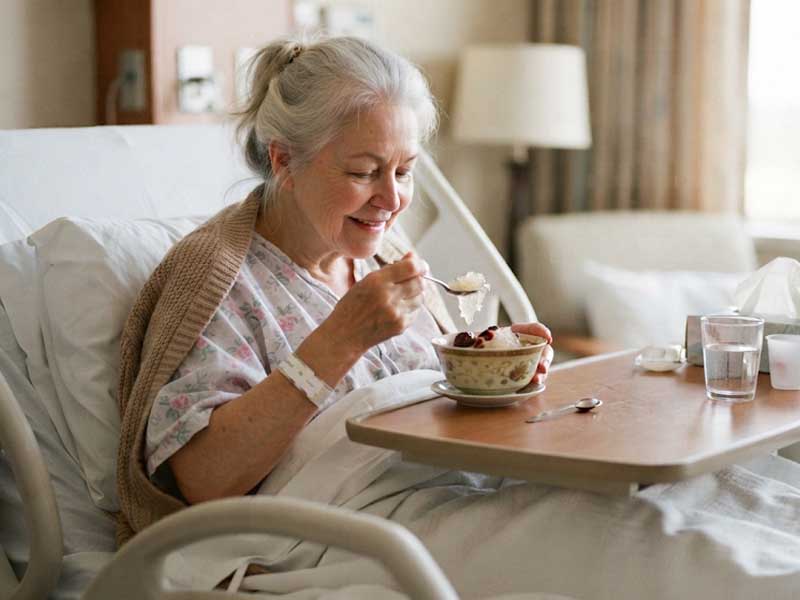 Yến sào có thể được bổ sung vào chế độ ăn của người bệnh ung thư phổi để hỗ trợ duy trì thể trạng