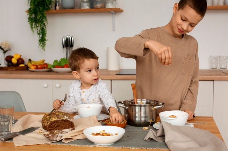 Cân nhắc việc sử dụng các loại gia vị khi chế biến cháo yến mạch thịt bò cho trẻ