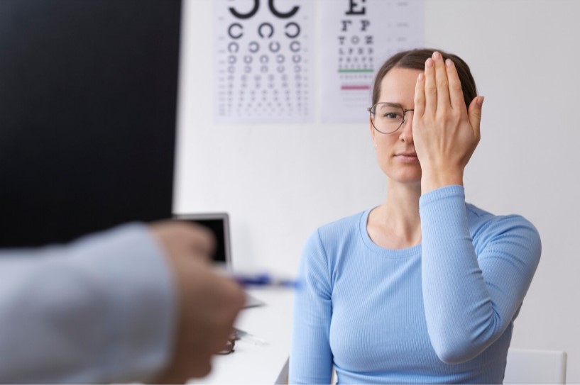 Nhìn mờ hoặc méo hình ảnh là dấu hiệu cảnh báo cần đi kiểm tra loạn thị 