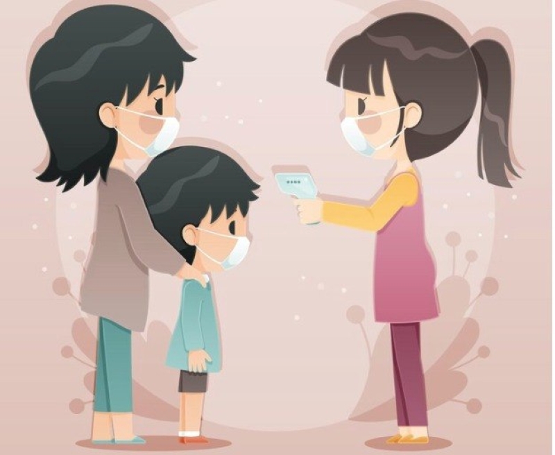 Trẻ mắc bệnh thủy đậu cần kiêng tiếp xúc với người khác để tránh lây nhiễm 