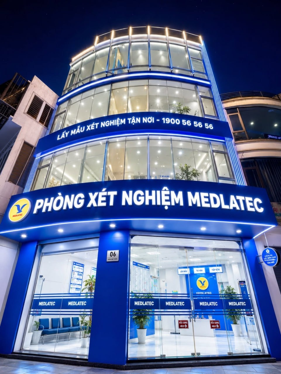 Hình ảnh địa điểm mới của Phòng Xét nghiệm MEDLATEC số 11 – Hòa Bình, Phú Thọ