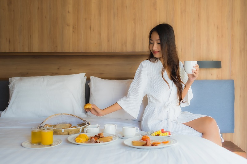 Bữa ăn nhẹ sau tắm biển giúp cơ thể được bổ sung năng lượng