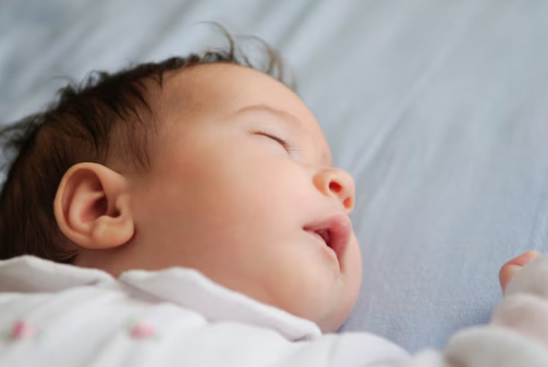 Bé sơ sinh thở mạnh khi ngủ là tình trạng khiến nhiều cha mẹ lo lắng