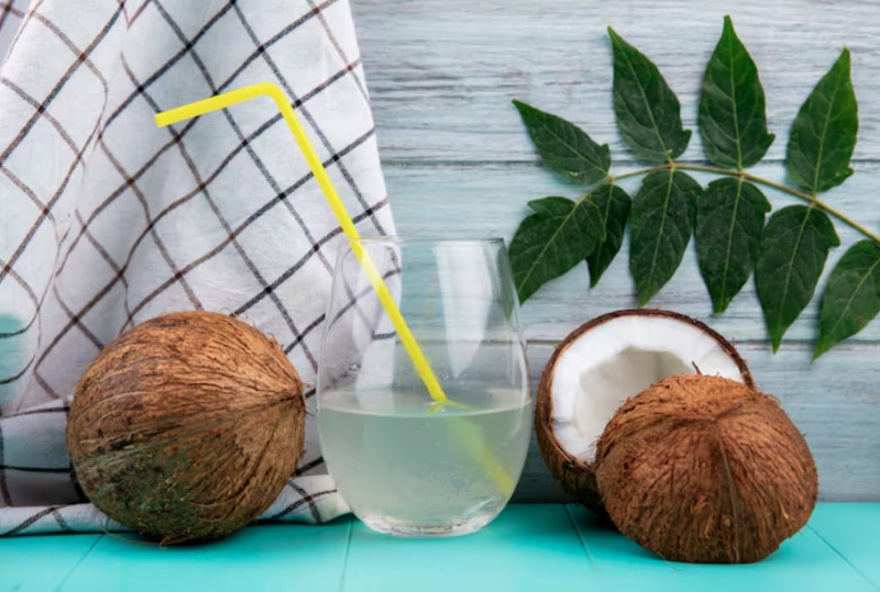 Nước dừa là nguồn cung cấp nước và điện giải tốt cho cơ thể