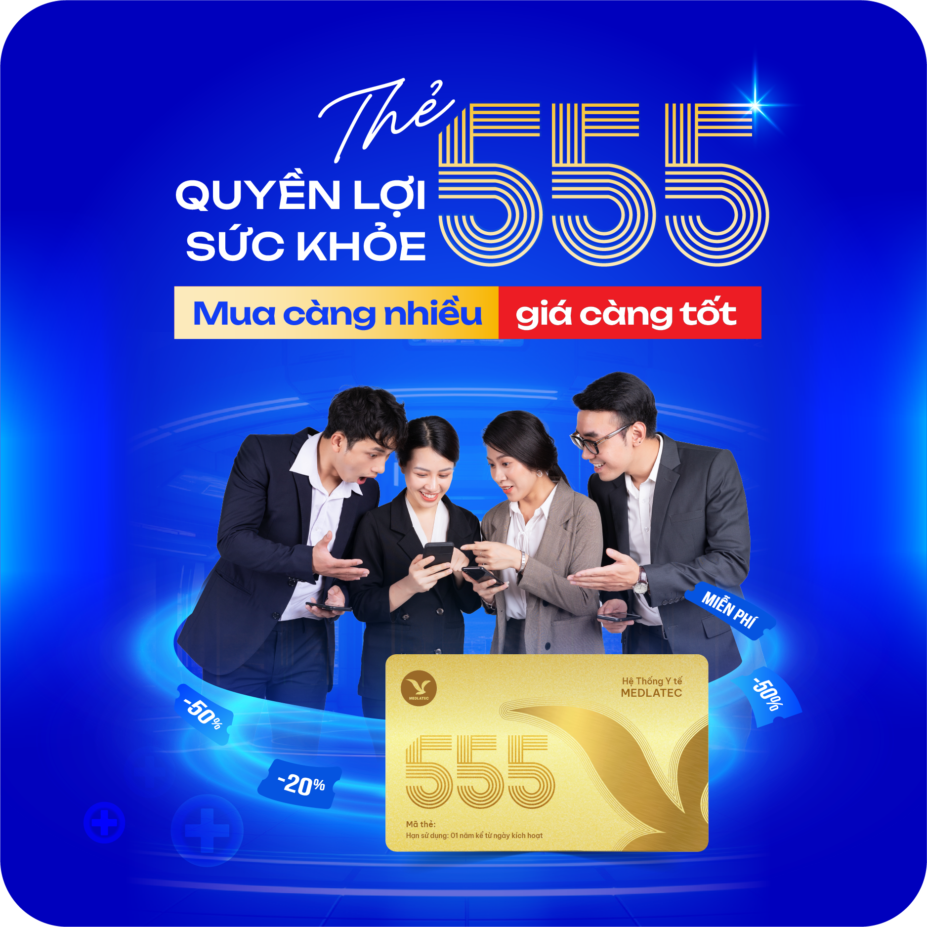 Thẻ 555 công đoàn KHCN