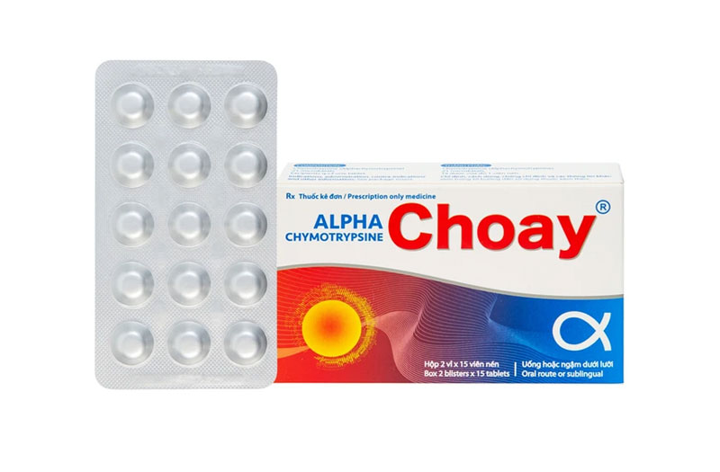 Alpha Choay cho trẻ em thường được bác sĩ chỉ định để tiêu sưng, tiêu viêm