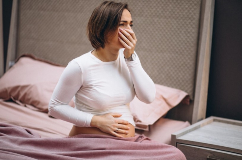 Phụ nữ mang thai có nguy cơ gặp phải nhiều biến chứng nguy hiểm khi mắc sởi