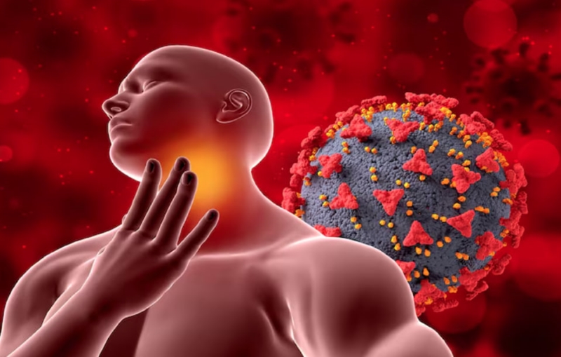 Nổi hạch là một trong những dấu hiệu nhiễm HIV sau 2-4 tuần 
