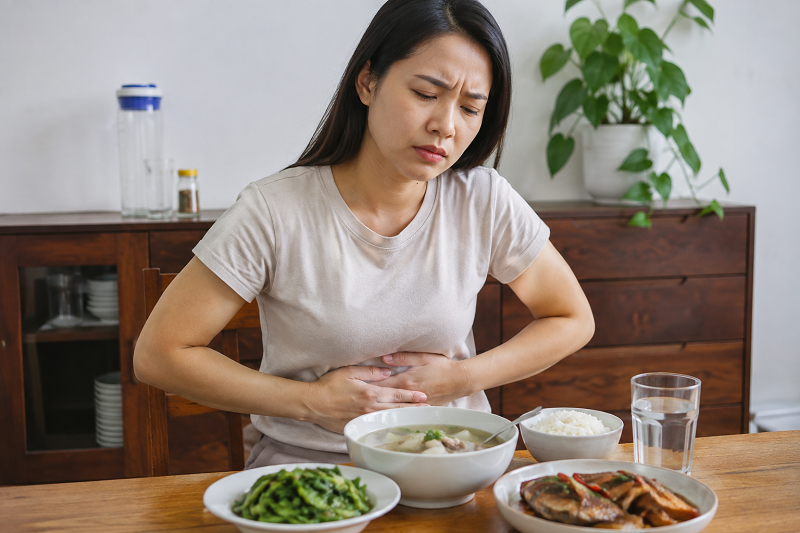 Người có hệ tiêu hóa nhạy cảm nên ăn củ cải trắng với lượng vừa phải. 