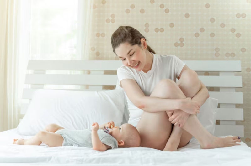 Sau sinh mổ mẹ cần thời gian dài để phục hồi sức khỏe 
