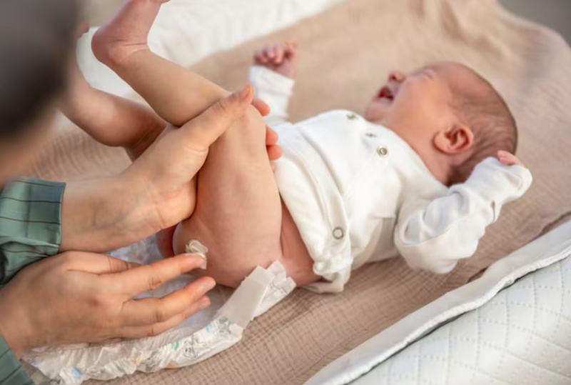 Cha mẹ có thể sử dụng kem chống hăm hoặc thuốc mỡ bảo vệ da cho trẻ