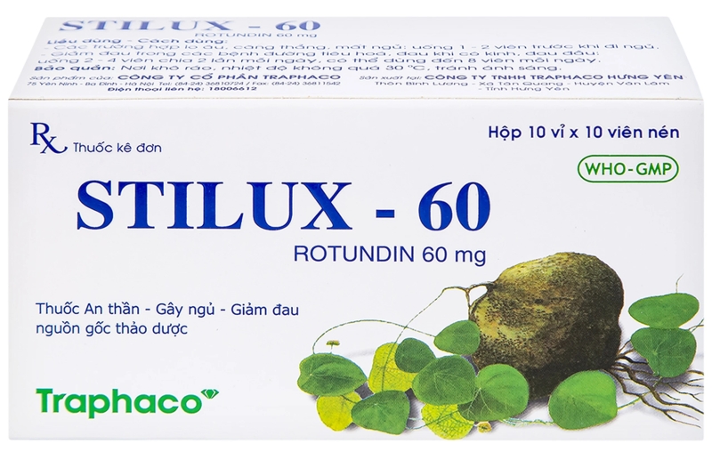 Thuốc Stilux 60 uống nhiều có sao không là vấn đề được nhiều người quan tâm