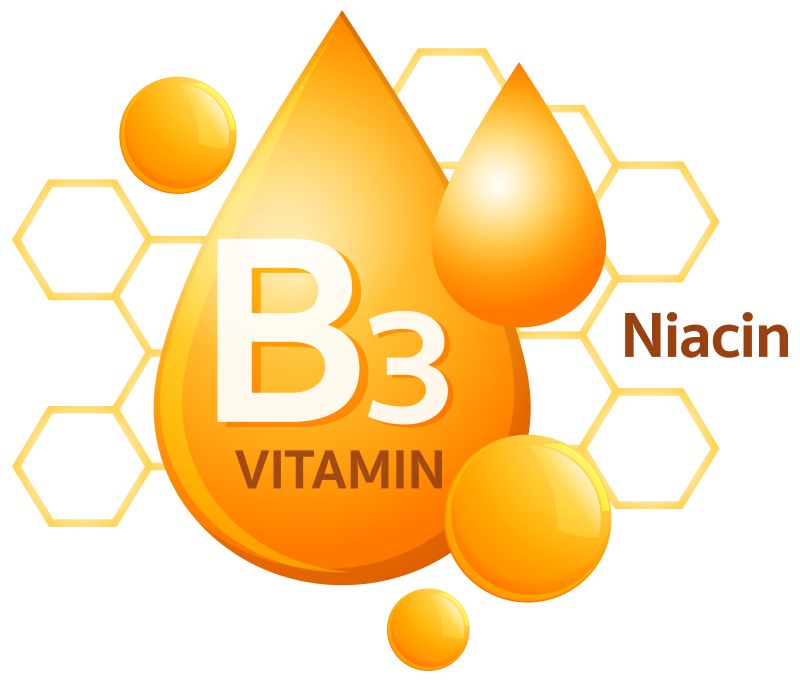 Vitamin B5 kết hợp với vitamin B3 hỗ trợ làm đẹp da