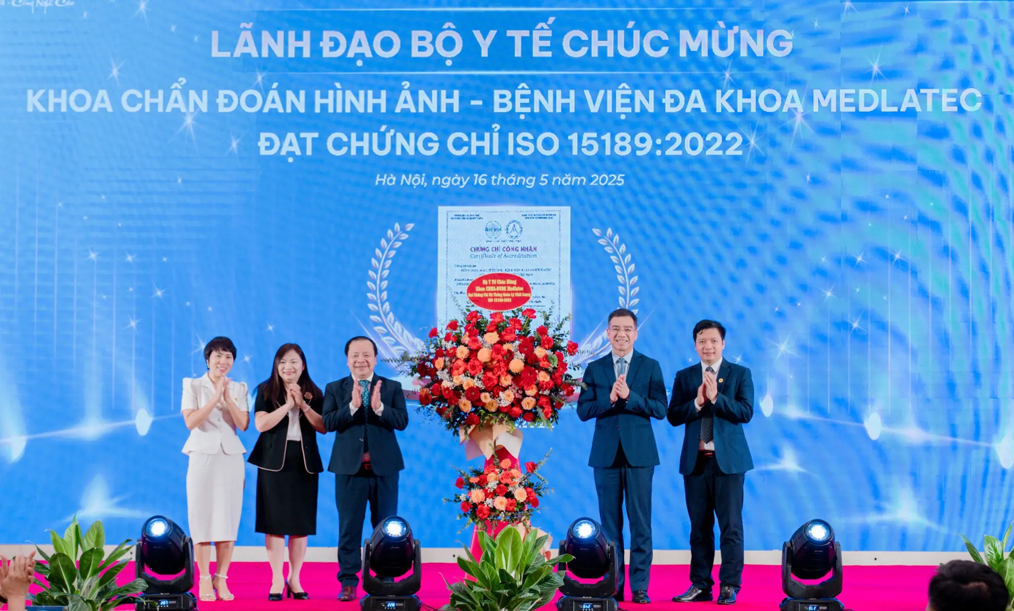 Khoa Chẩn đoán hình ảnh của Bệnh viện Đa khoa MEDLATEC - cơ sở y tế đầu tiên đạt chứng chỉ ISO 15189: 2022 trong lĩnh vực Chẩn đoán hình ảnh
