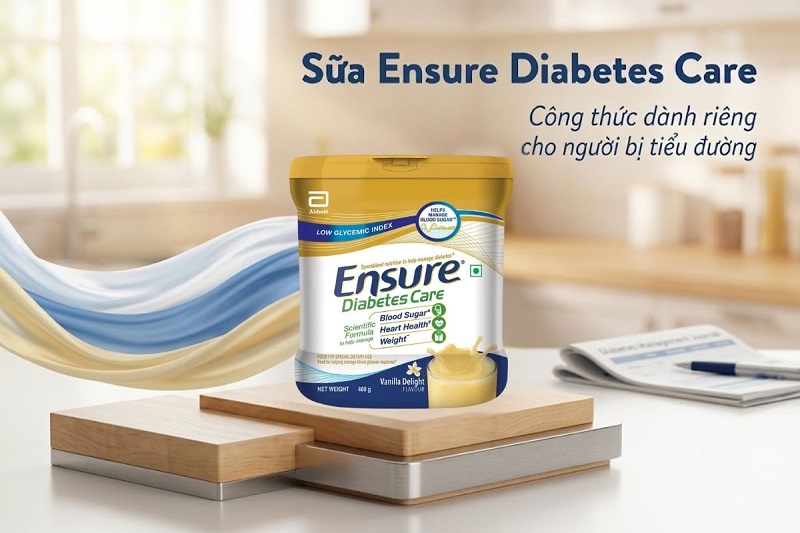 Ensure Diabetes Care là một trong những loại sữa dành riêng cho người bị tiểu đường