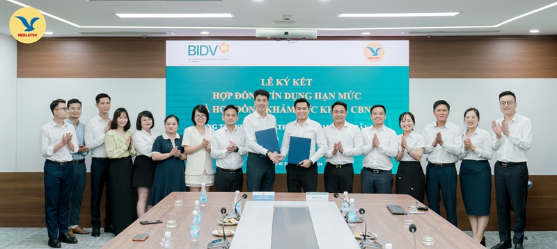 BIDV Tây Hồ nâng hạn mức tín dụng lên 200 tỷ đồng, tạo thêm dư địa để MEDLATEC phát triển 