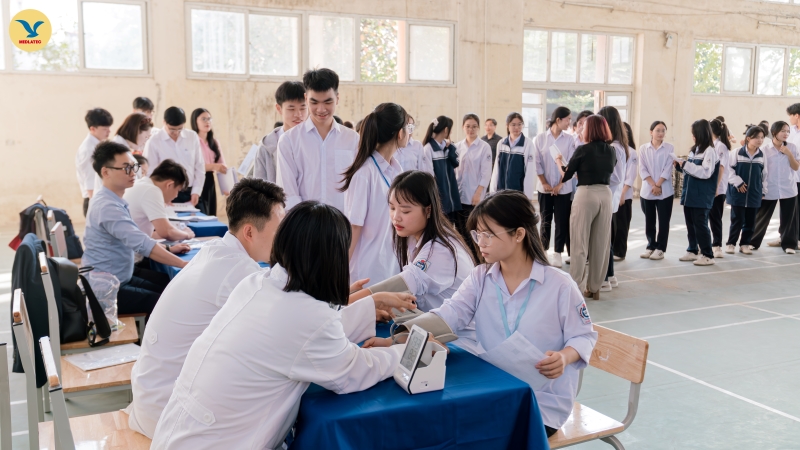 Quy trình lấy máu được thiết lập khoa học, đảm bảo tính thuận tiện và nhanh chóng