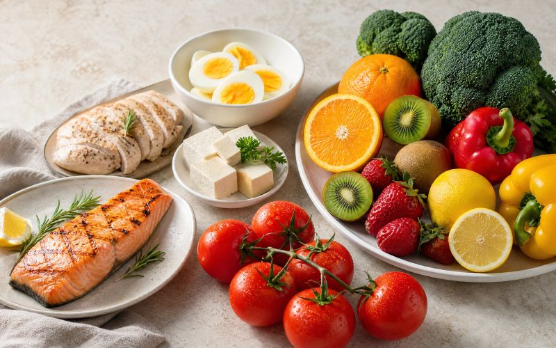 Sau phẫu thuật buồng trứng, người bệnh cần bổ sung đầy đủ chất dinh dưỡng