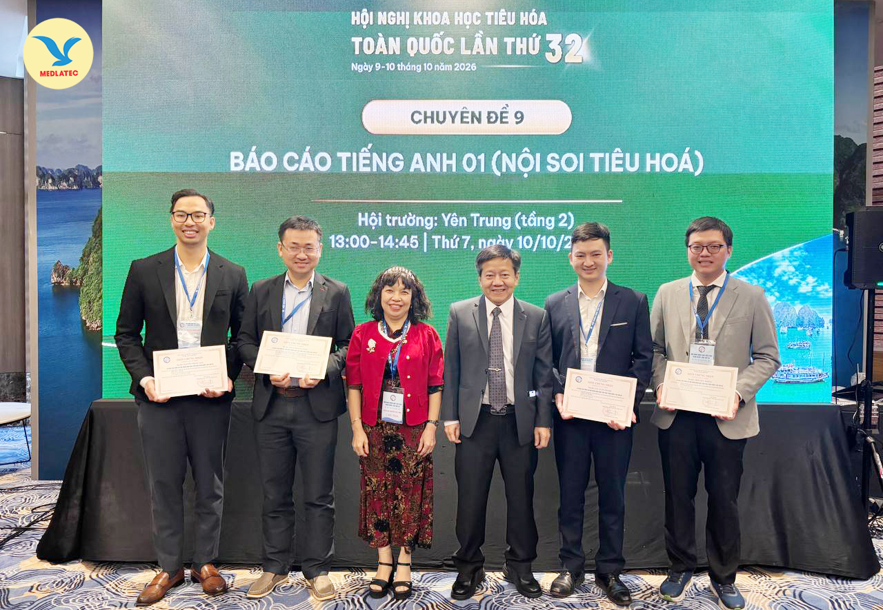 Giải thưởng tiếp thêm động lực để đội ngũ bác sĩ MEDLATEC theo đuổi nghiên cứu, nâng cao năng lực chuyên môn