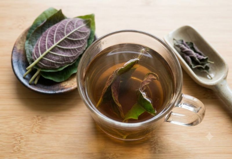 Nước lá mơ lông